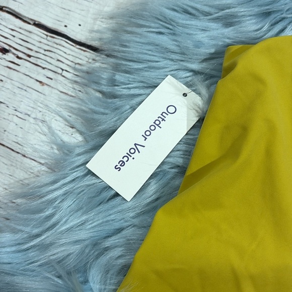 NWT Outdoor Voices One Shoulder Dress in‎ Tangerine/Dijon Mustard - Picture 8 of 9